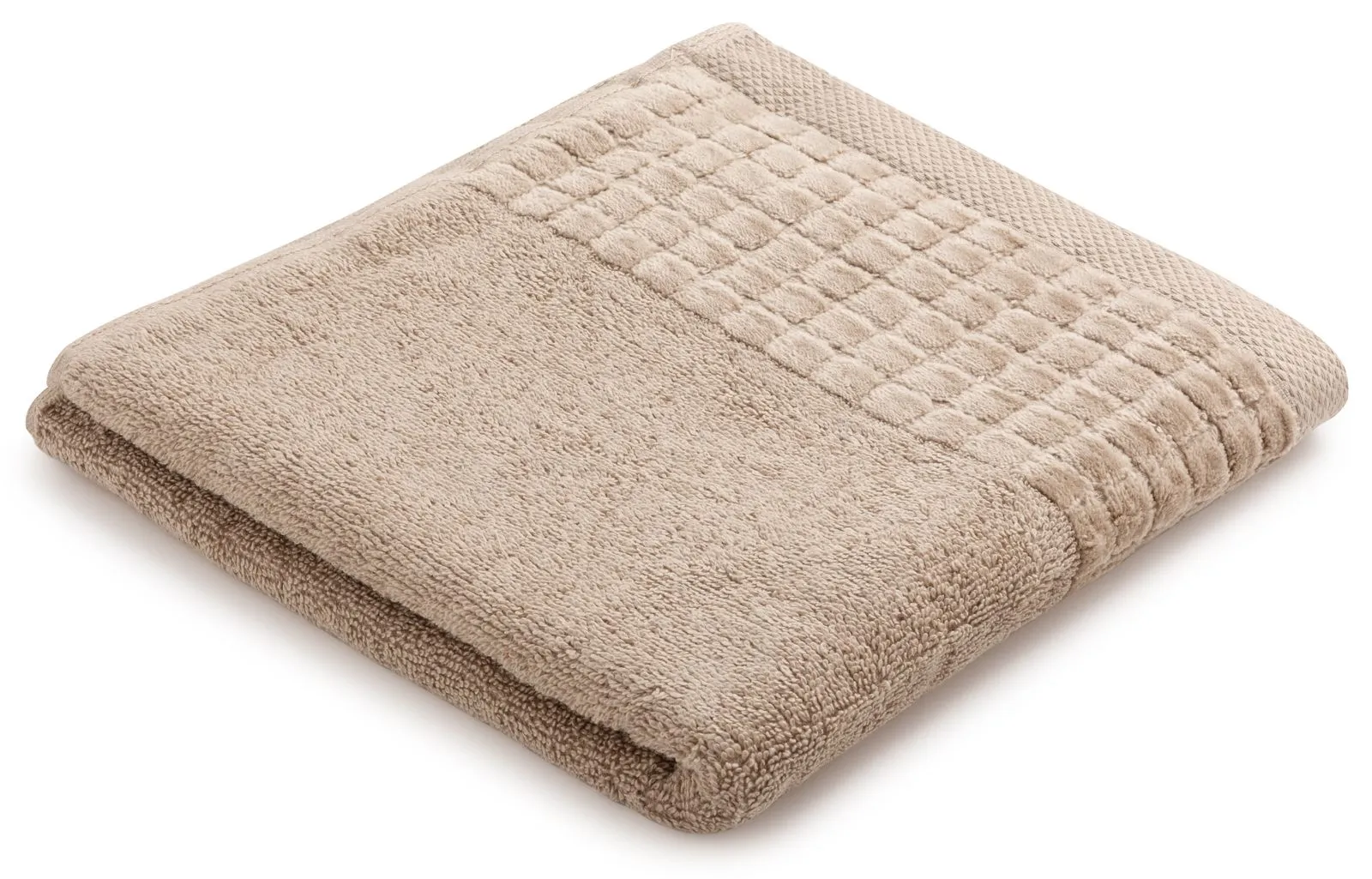 Gruby i miękki ręcznik do rąk 100×50 cm Larissa beżowy 500 g/m²