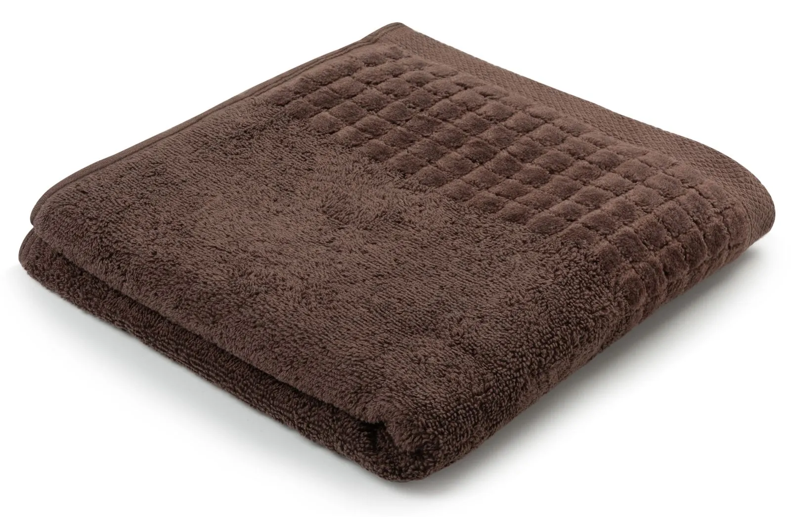 Gruby i miękki ręcznik do rąk 100×50 cm Larissa gorzka czekolada 500 g/m²