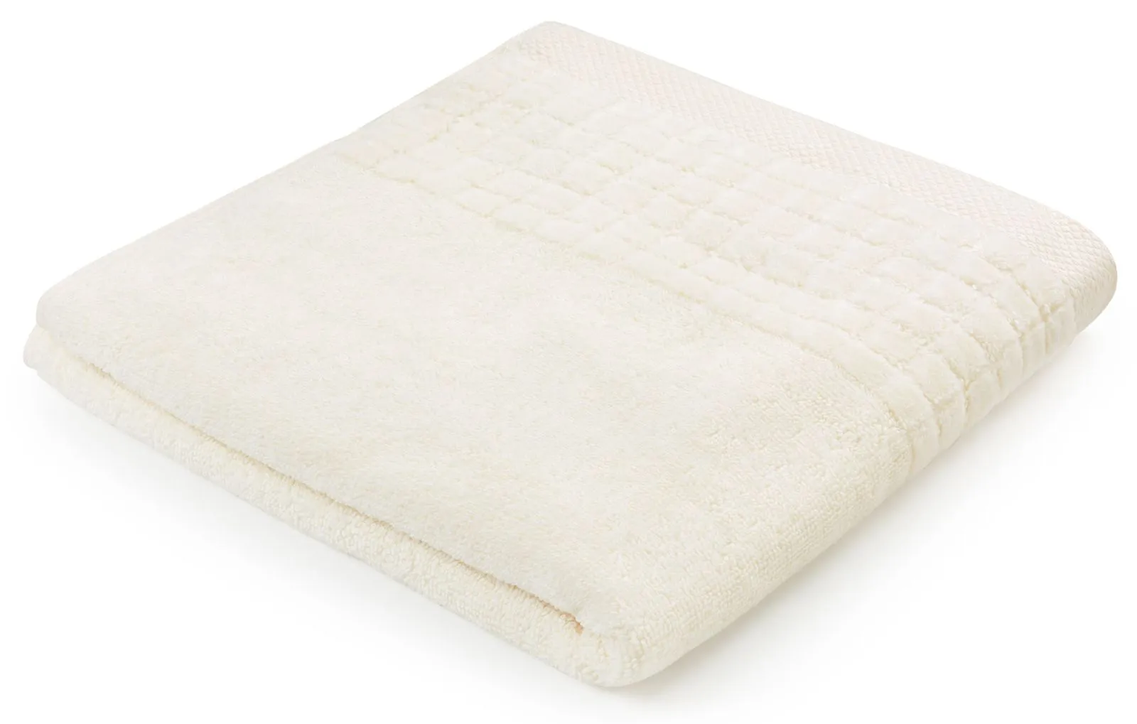 Gruby i miękki ręcznik do rąk 100×50 cm Larissa ecru/ krem 500 g/m²