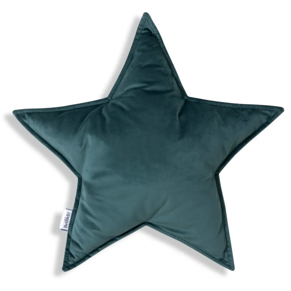 Poduszka dekoracyjna Gwiazdka Zielona