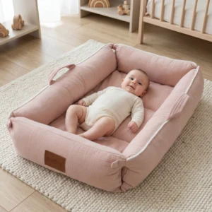 Kokon niemolęcy Hush Magnetic Cuddly Muslin Pink